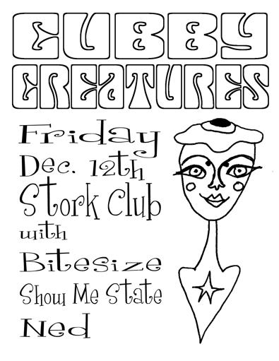 flyer for Stork Club, December 12, 2003