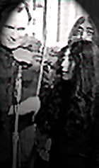 Yoko Ono performing at the Rock 'n' Roll Circus