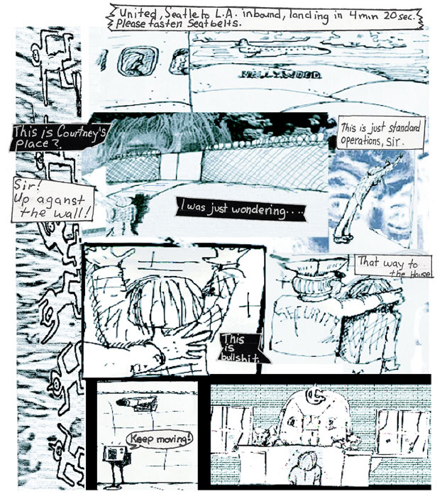 Cobain Rising comic by Craig Kester and Patrick O'Hearn