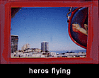 heros flying